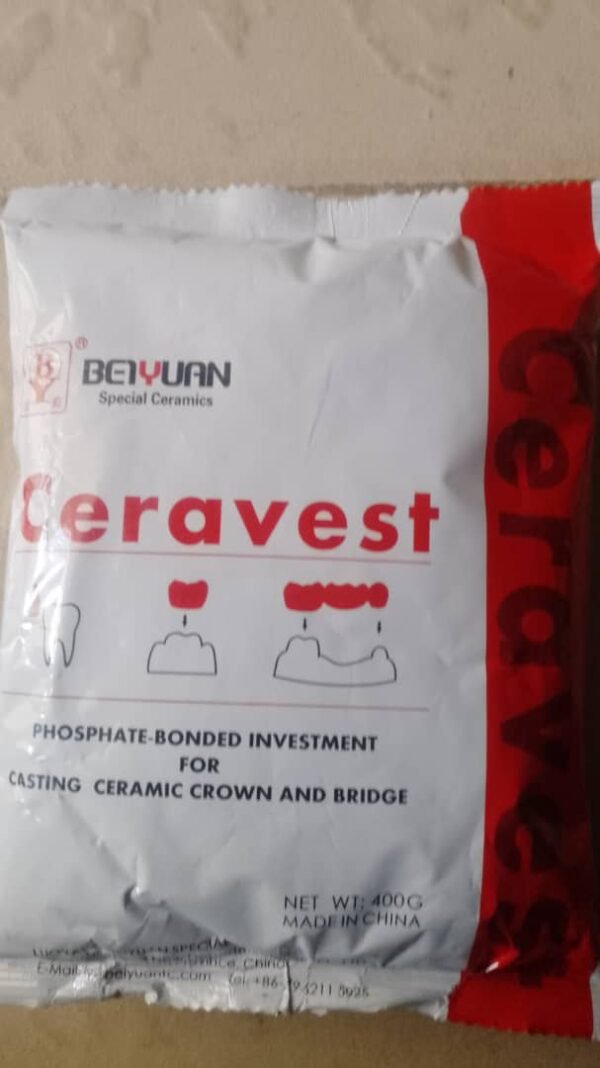 Phosphate bonded investment material